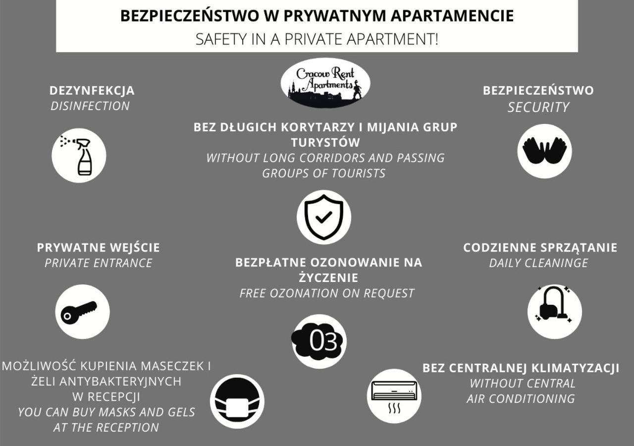 Aparthotel Cracow Rent - Spacious For 2-7 People In Quiet Area - Kolberga Street Nr 3 - 10 Min To Main Square By Foot *